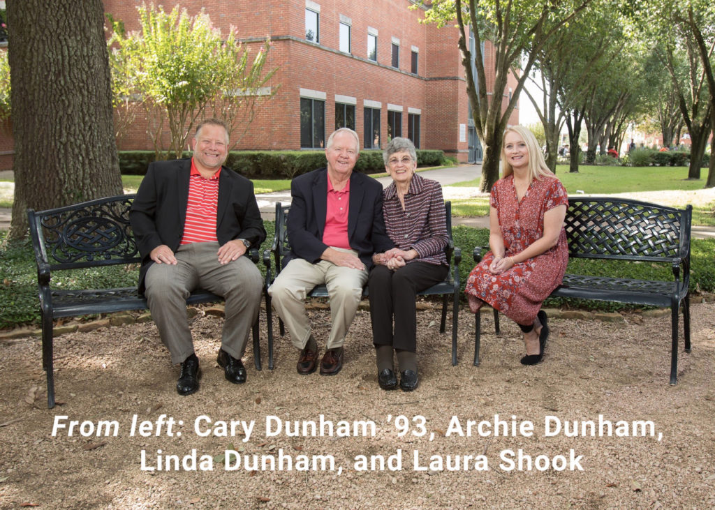 Linda and Archie Dunham Family Named “2019 Family of the Year