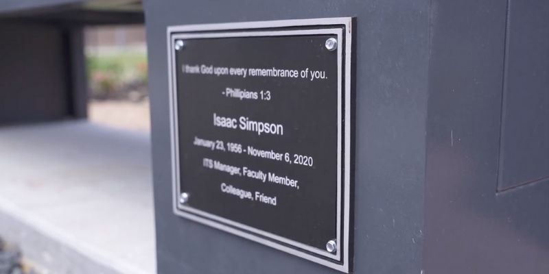 A Special Tribute to Isaac Simpson | Houston Baptist University - Vimarsana News