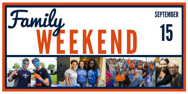 Register Today: Family Weekend 2018
