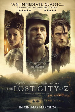 The Lost City of Z official movie poster