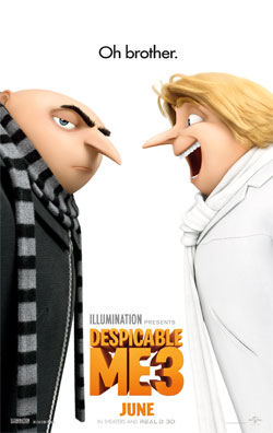 Despicable Me 3 official movie poster