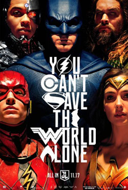 justice league official movie poster